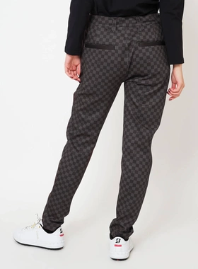 20307 日本潮牌高尔夫女士秋冬新品防风千鸟格长裤百搭显瘦