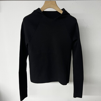 21240 出口日本潮牌高尔夫女士服装春秋连帽针织衫卫衣弹力速干 S