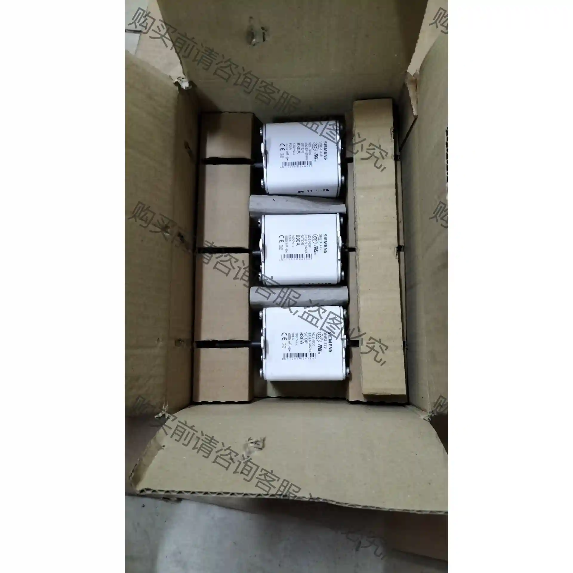 3NE3336,西门zi熔断器,现货3盒,每盒里有3个。实物图 先议价