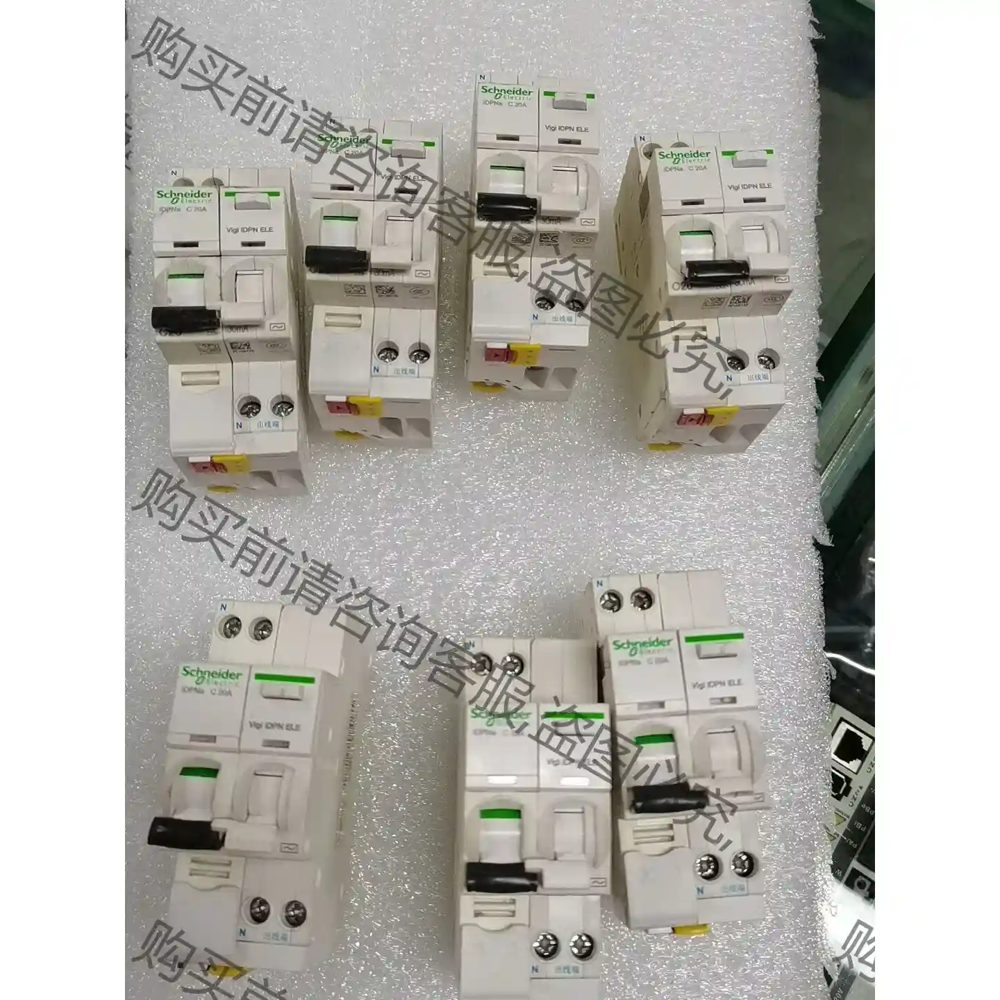 二手拆机件A9P08620+A9Y53625施耐de1P+N 先议价 拆机货包好