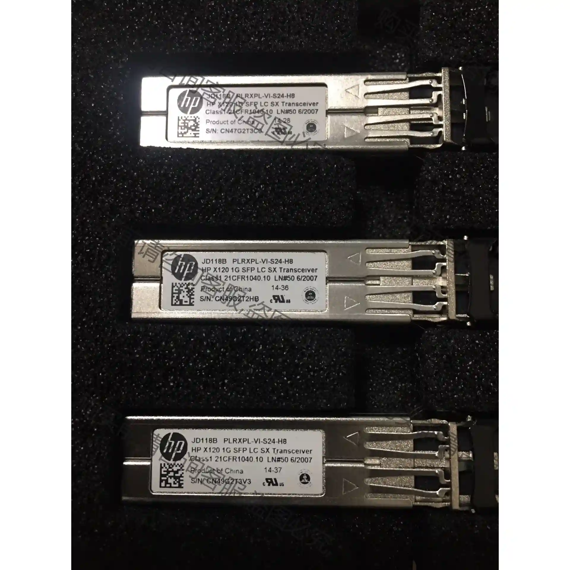 全新原装正品惠普JD118B千兆多模光模块，HP-X120- 先议价 拆机货