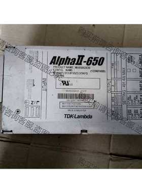 功能正常议价 AiphaIl-650电源，MV6500243B成色如图单价