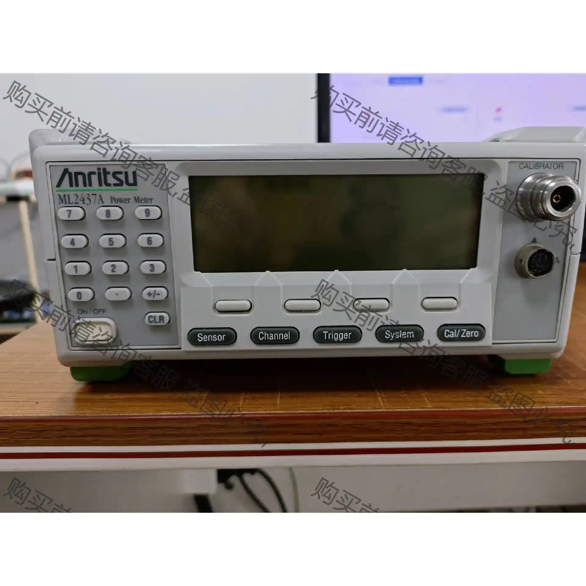 出售安立ML2437A功率计带MA2472B功率探头,实物拍 先议价 拆机货