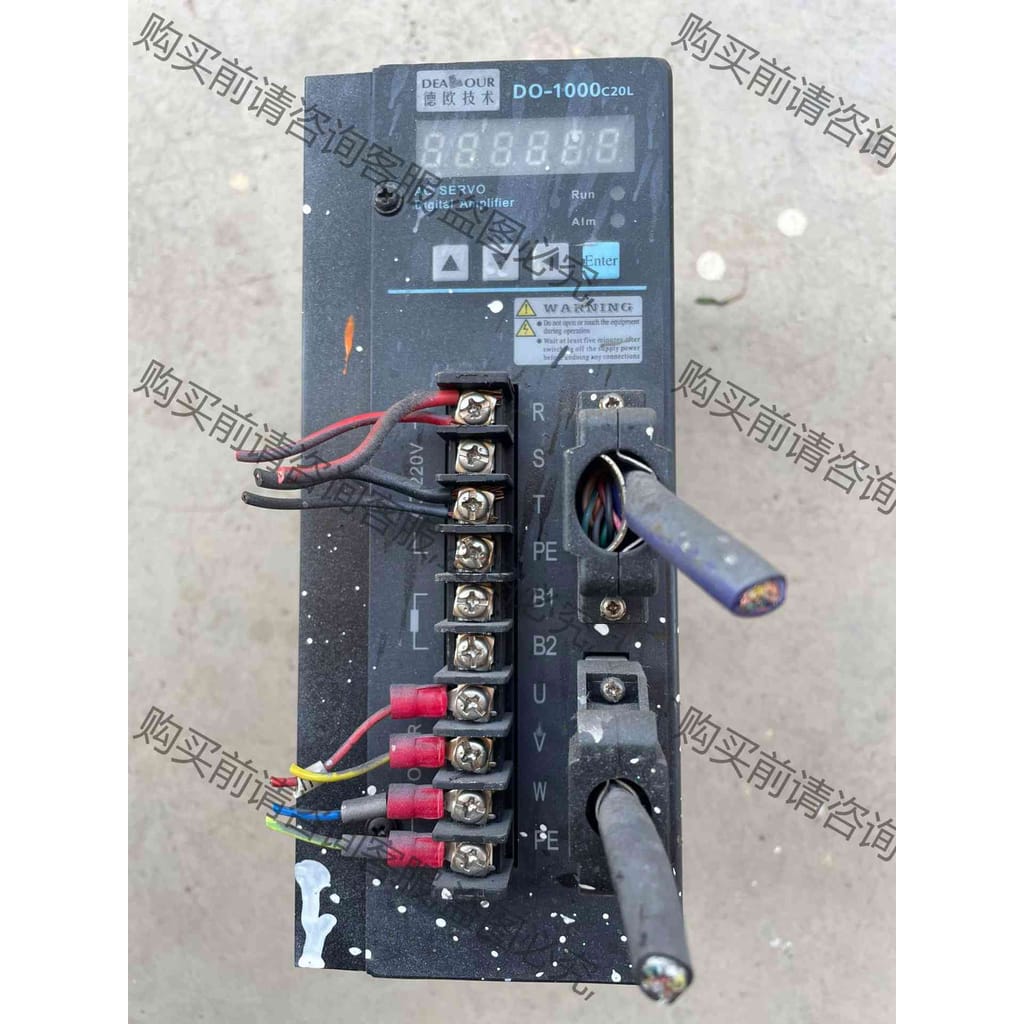 功能正常议价 德欧伺服驱动器DO-1000C20L一手拆机资源 成色漂亮
