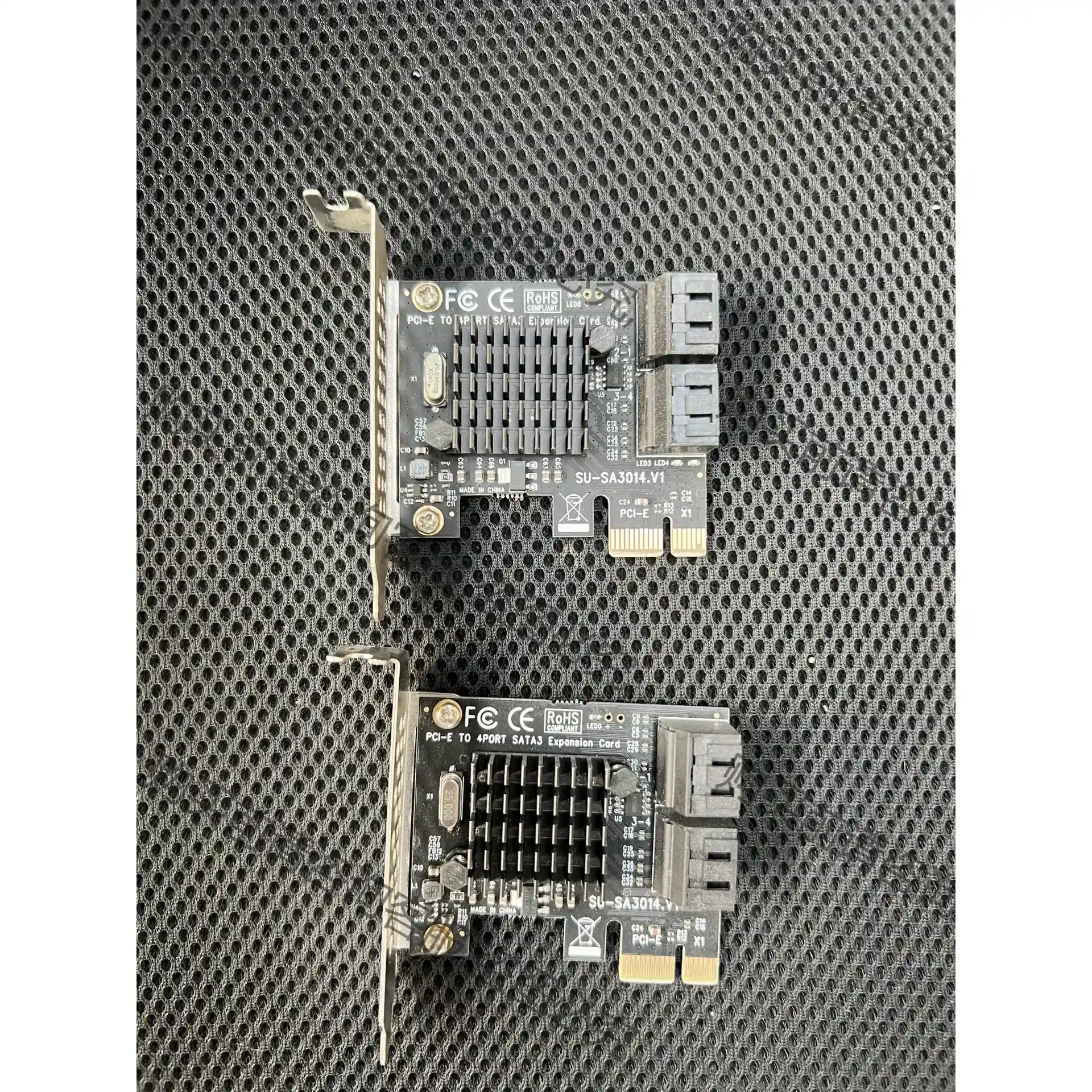 PCI-E转SATA3.0扩展卡4口SSD固态硬盘 先议价 拆机货包好