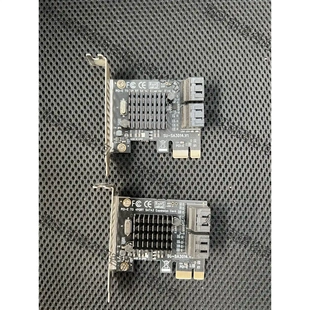 先議價 拆機貨包好 E轉SATA3.0擴展卡4口SSD固態硬盤 PCI