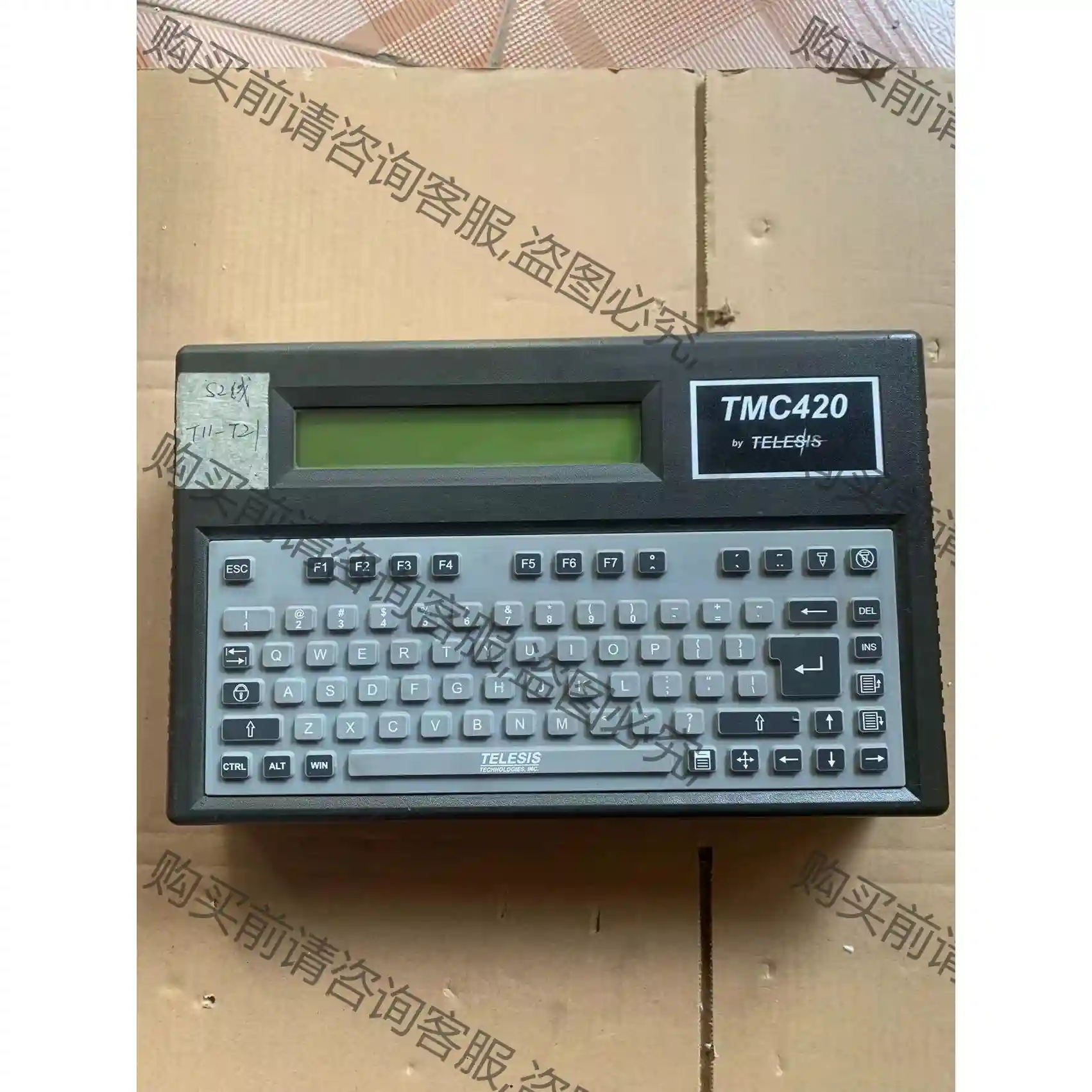 拆机TELESIS TMC420打标控制器。实物图片，成色漂 先议价 拆机货