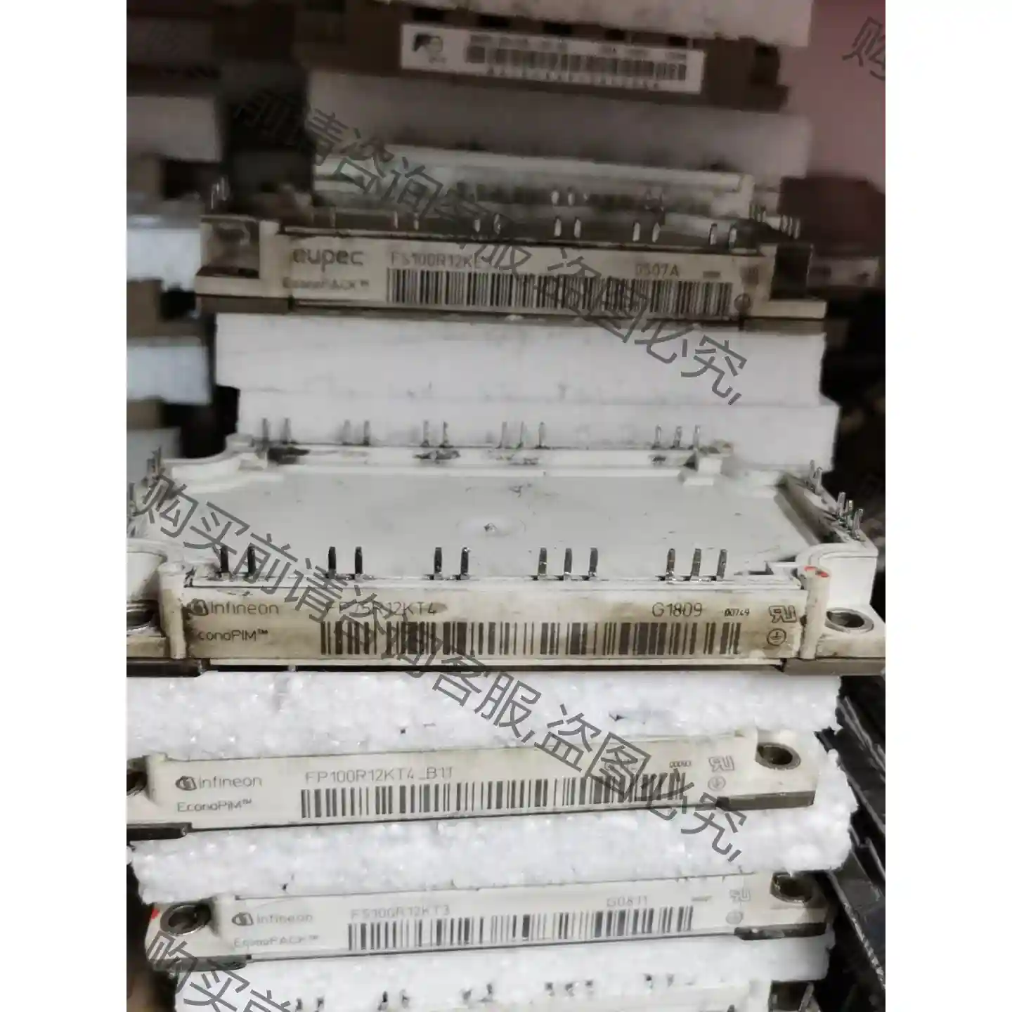 FP75R12KT4，7MBR75UB-120，FP100R 先议价 拆机货包好