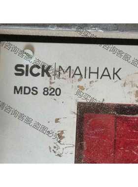 功能正常议价 西克麦哈克 SICK MAIHAK MDS820 扭力仪 2