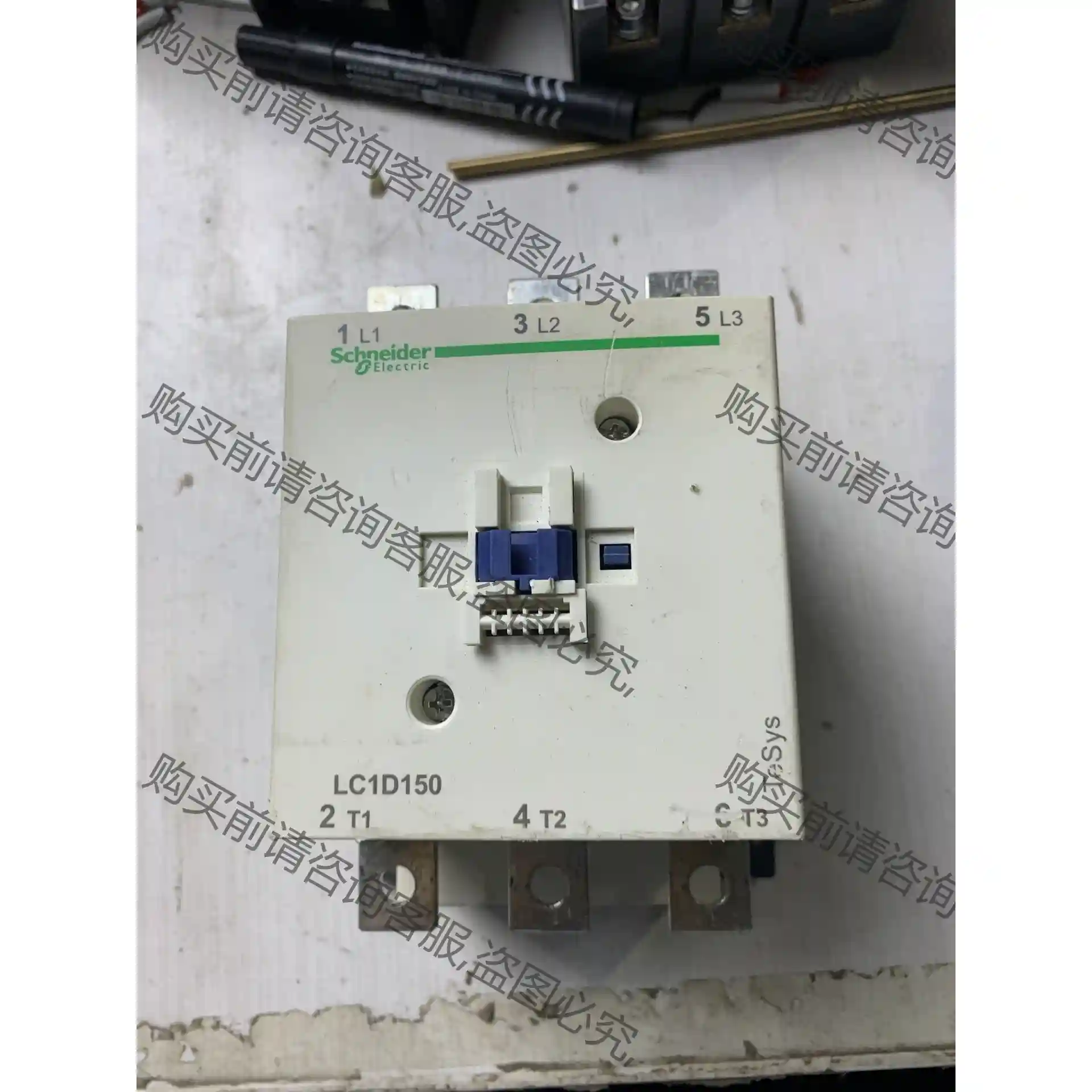 施耐de交流接触器LC1D150 先议价 拆机货包好