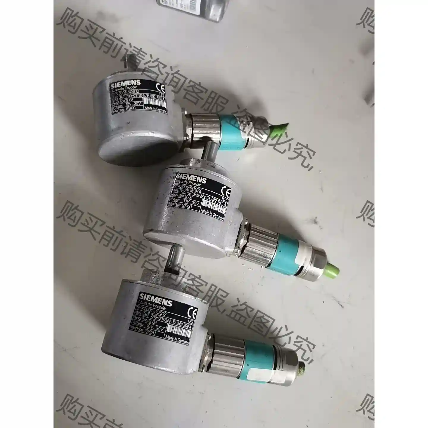 6FX2001-5QS12西门zi编码器 先议价 拆机货包好