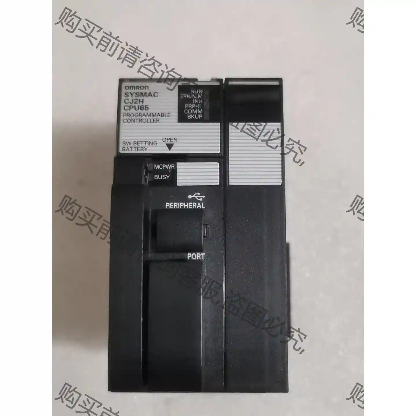 欧姆longCJ2H-CPU65裸机测试仅通电，充新 先议价 拆机货包好