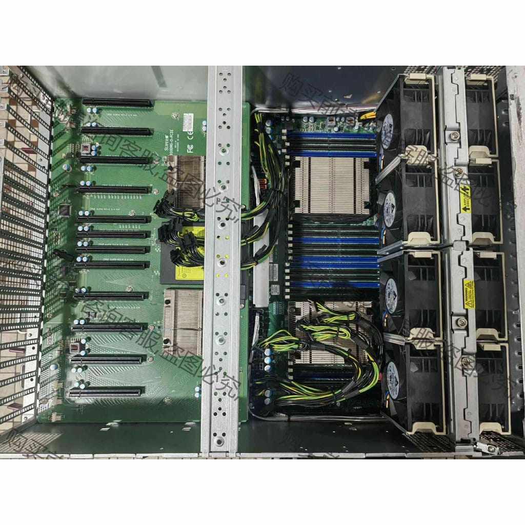 功能正常议价 超微4028 GPU 8卡 服务器X10主板，CPU+GPU