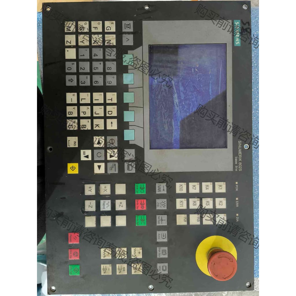 功能正常议价 西门zi802S操作系统显示屏6FC5500-0AA00-1A