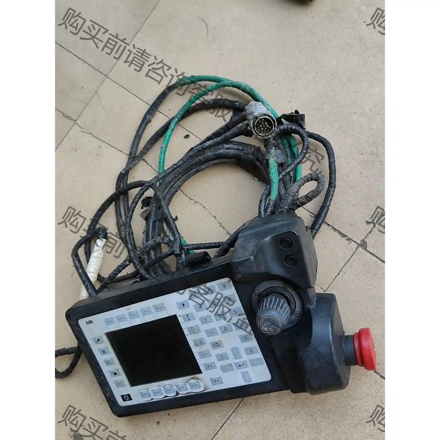 TPU2，AB机器人老款示教器3HNE00313-1 先议价 拆机货包好