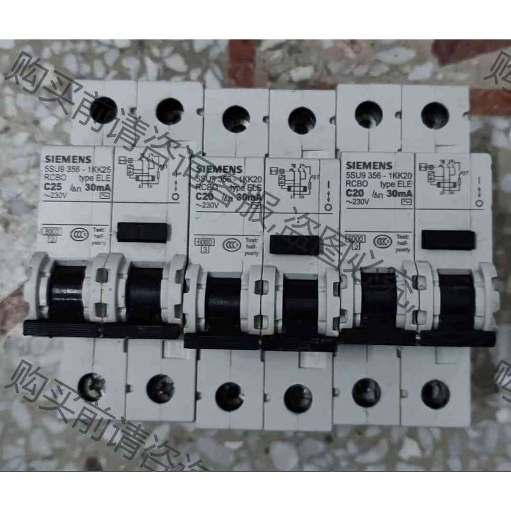功能正常议价 SIEMENS/西门zi 5SU9 356 1p＋N漏电保护器