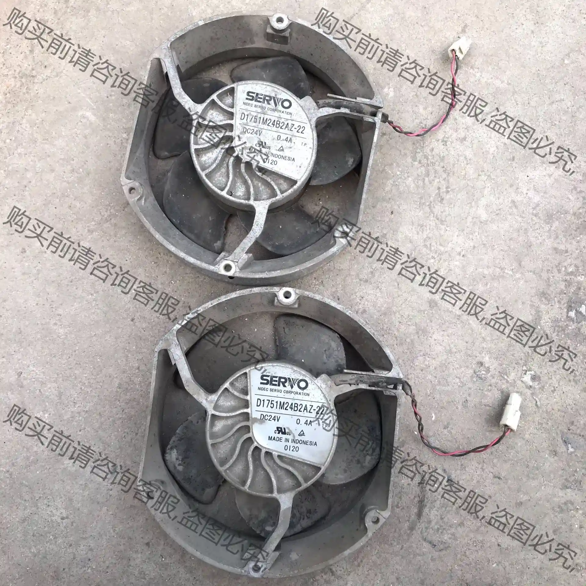 SERVO D1751M24B2AZ-22 DC24V 0. 先议价 拆机货包好