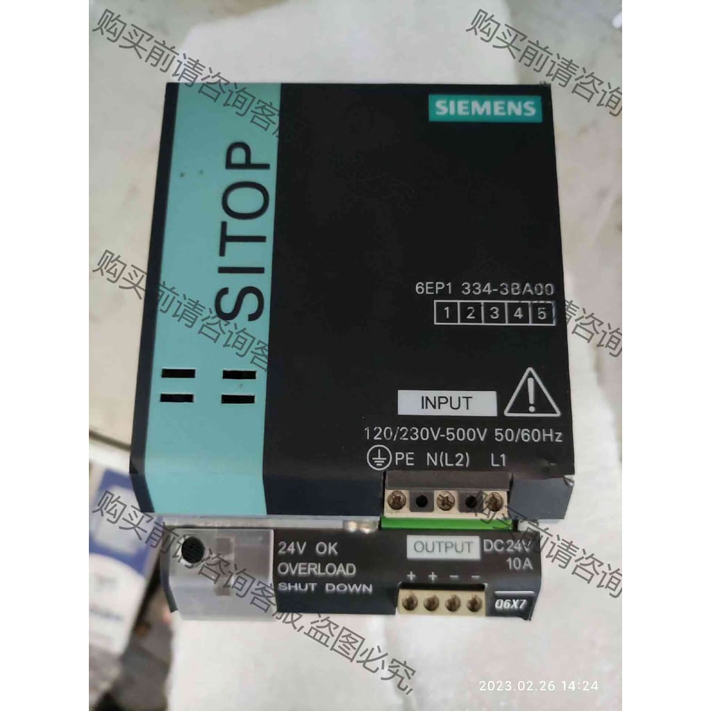 功能正常议价 西门zi电源 SITOP modular 10A 1/2 p