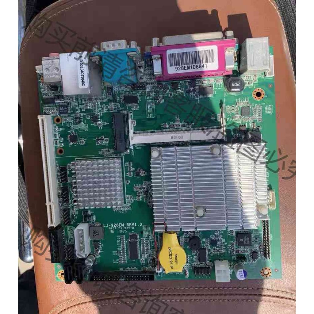功能正常议价 拆机 LJ-928EM REV1.0 DDR2 工控机主板