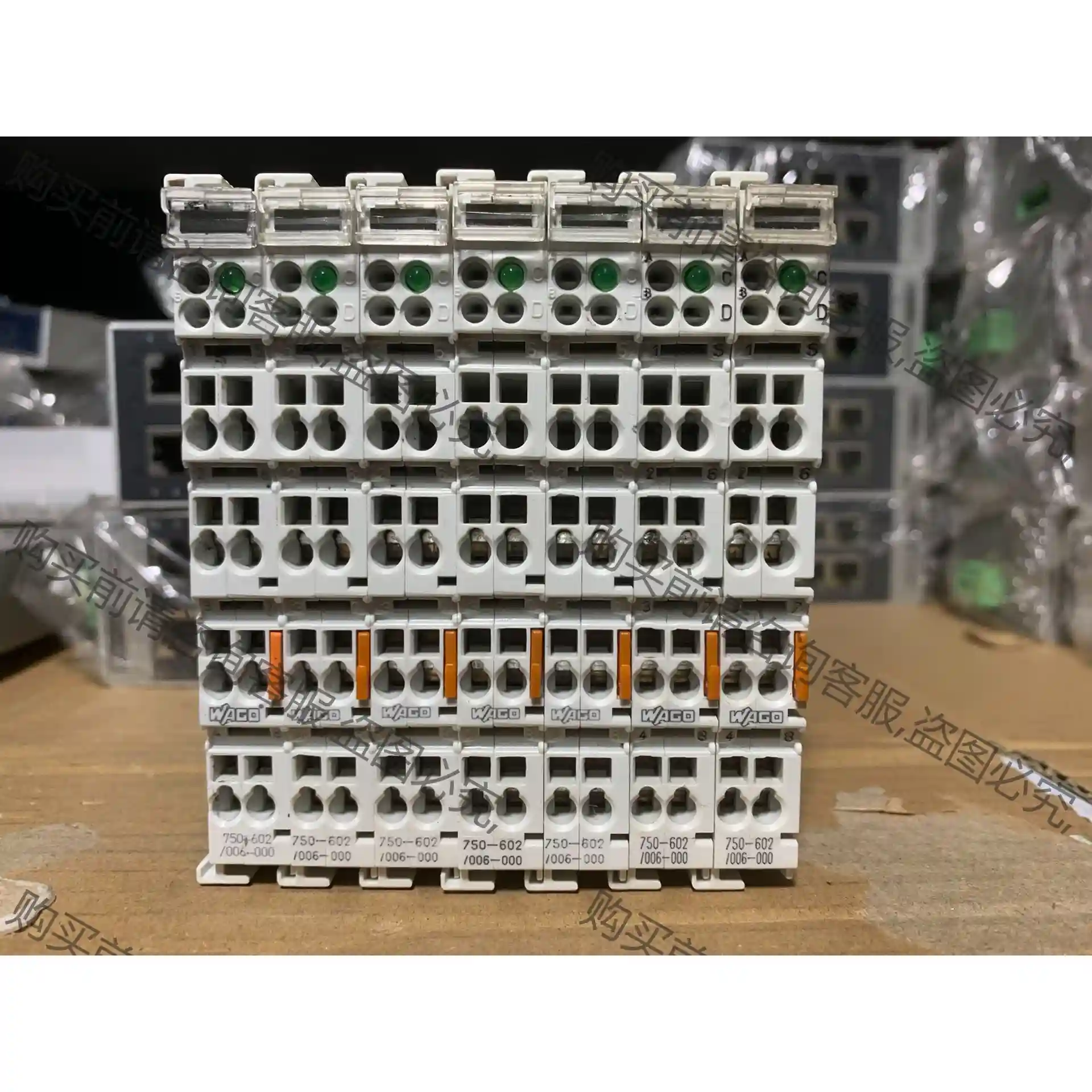 万可模块 750-602/006-000实物图，成色漂亮，功 先议价 拆机货包