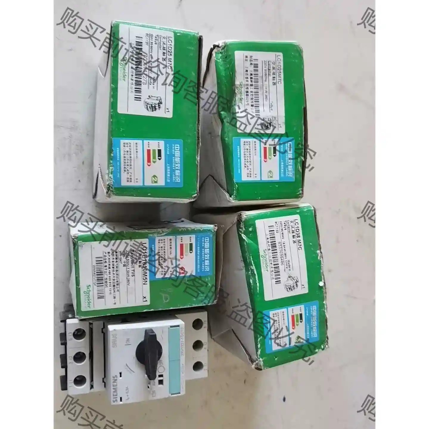 施耐de交流接触器lc1d25m7c 1810m5n 先议价 拆机货包好