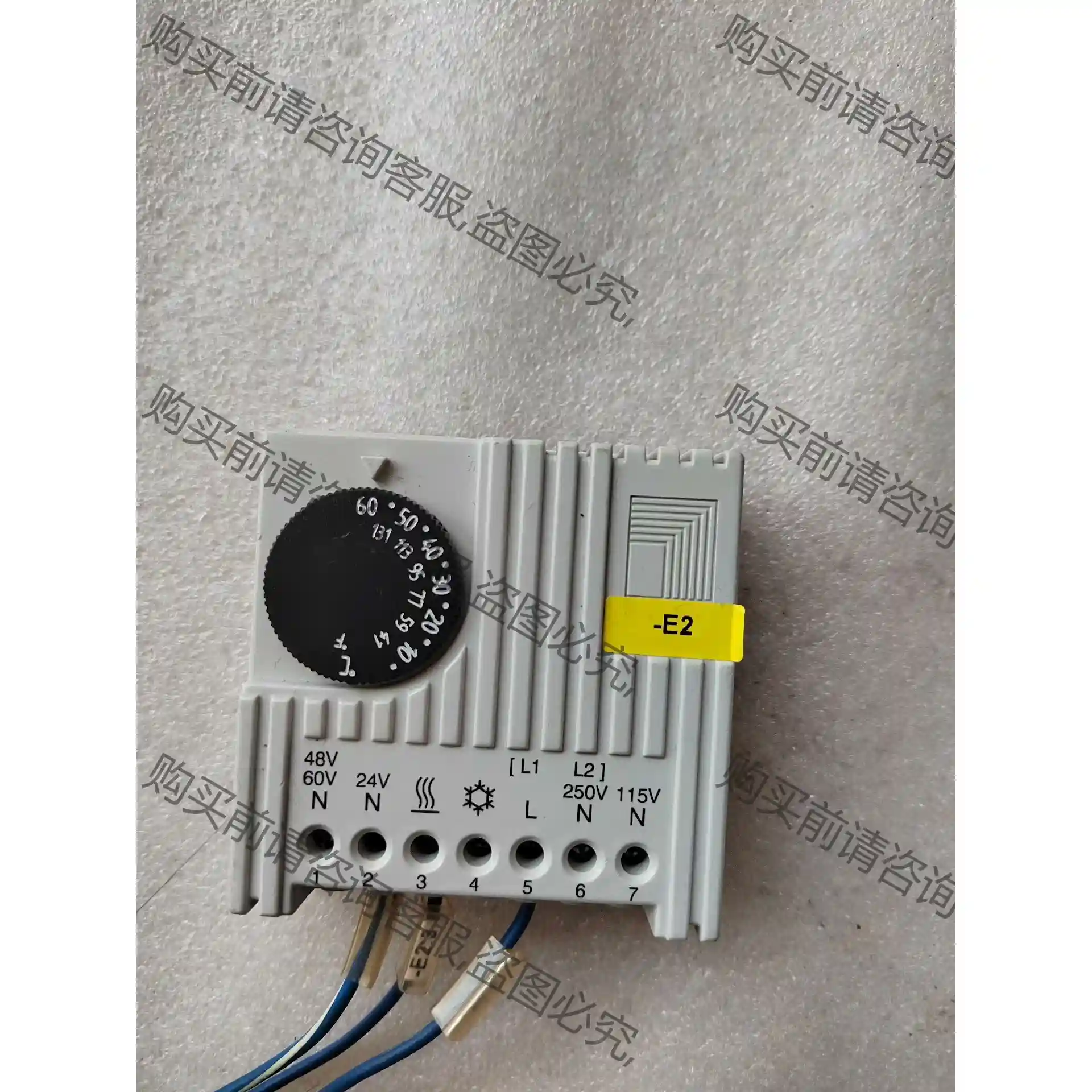 威图机柜温控SK3110机械式温控器温度控制器,实物图，二手 先议价