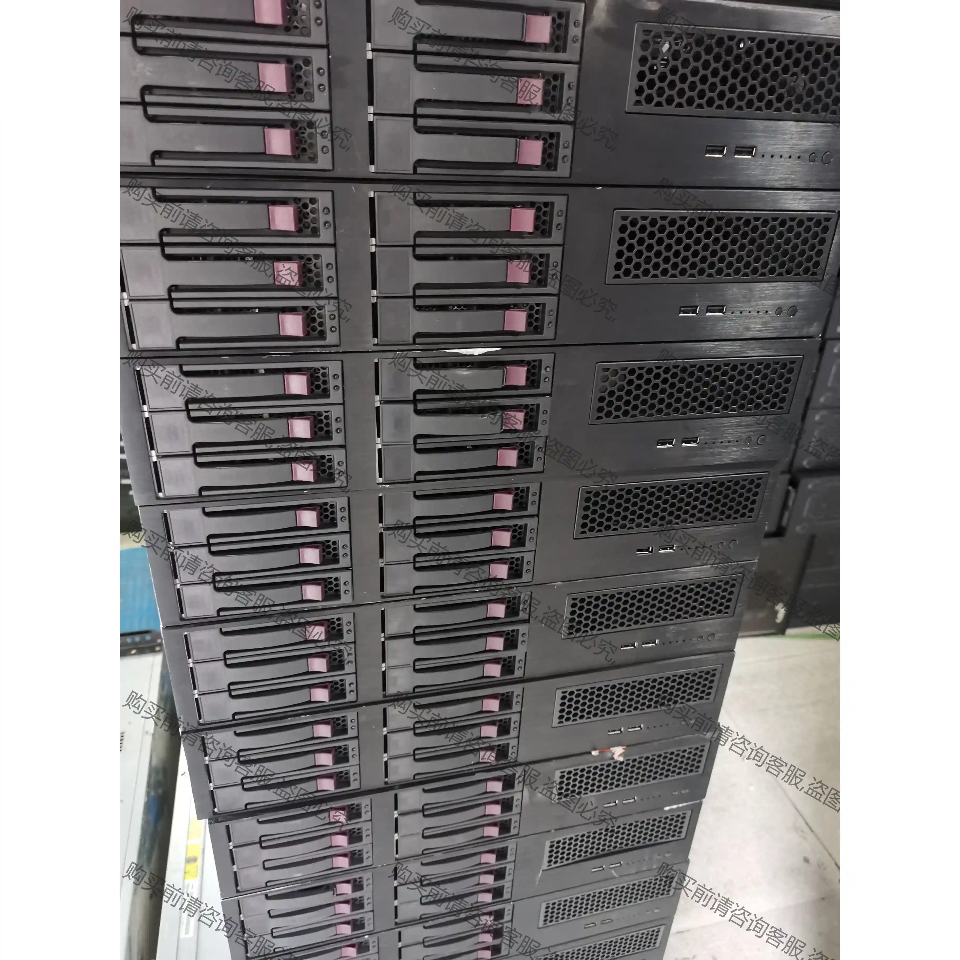 2U服务器机箱电源热插拔6盘位 先议价 拆机货包好