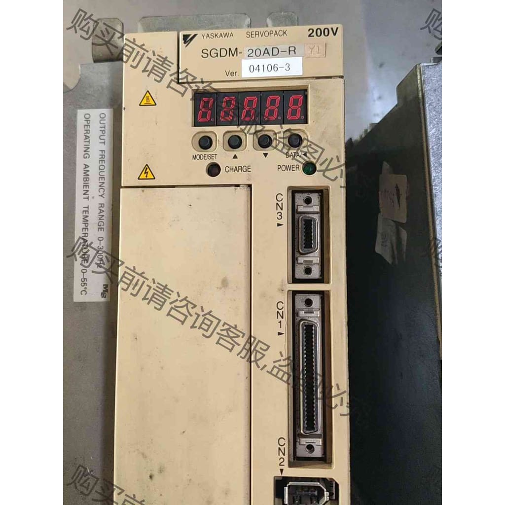 功能正常议价 安川伺服驱动器，SGDM-20ADA,