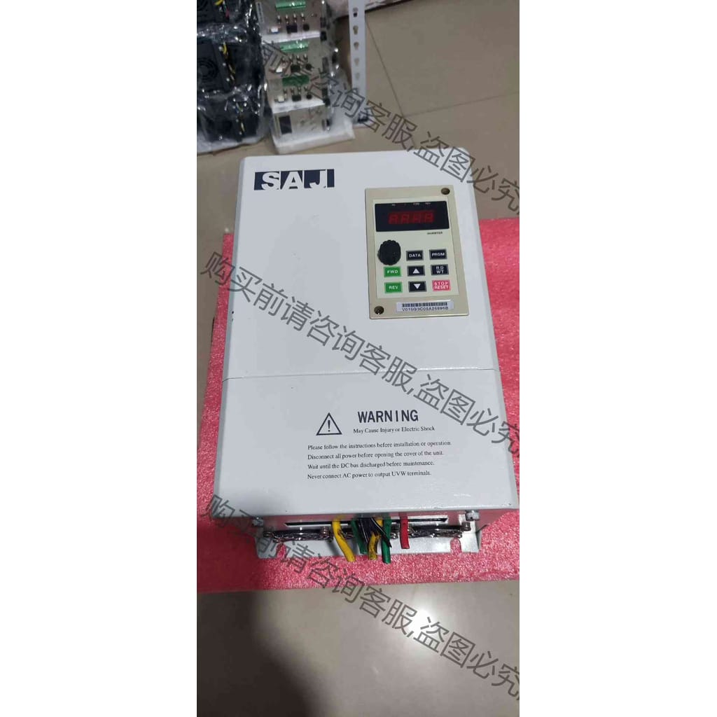 功能正常议价 拆机原装三晶变频器 V015G3/V18R5P3