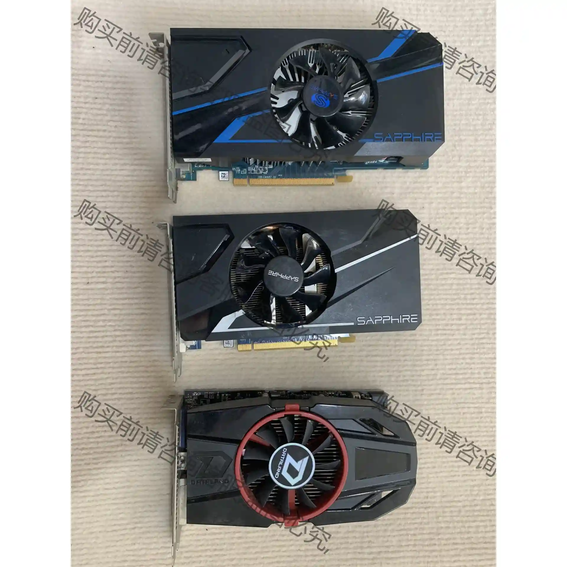 出 蓝宝石，迪兰HD7770-2G游戏显卡，6P独立供电 先议价 拆机货包