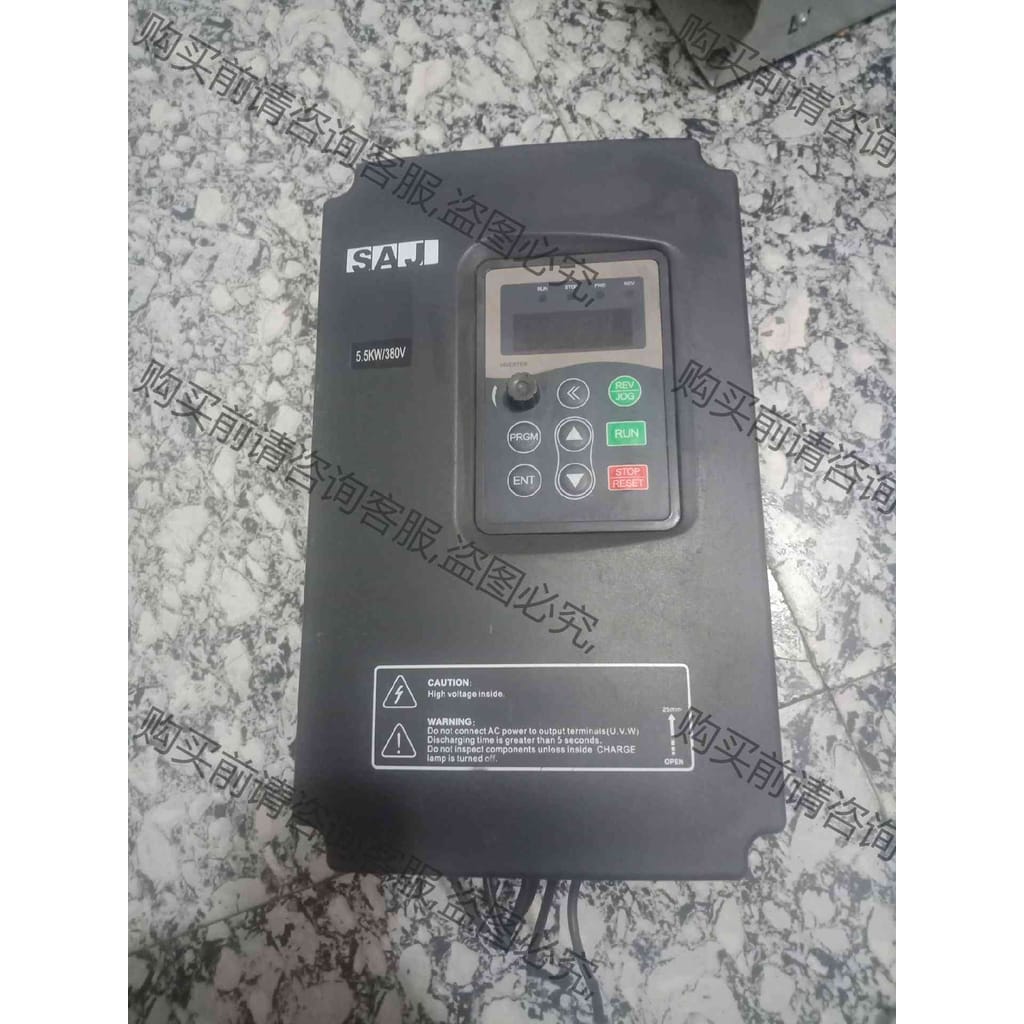 功能正常议价 三晶8000B-4T5R5GB /7R5PB 变频器，5.5