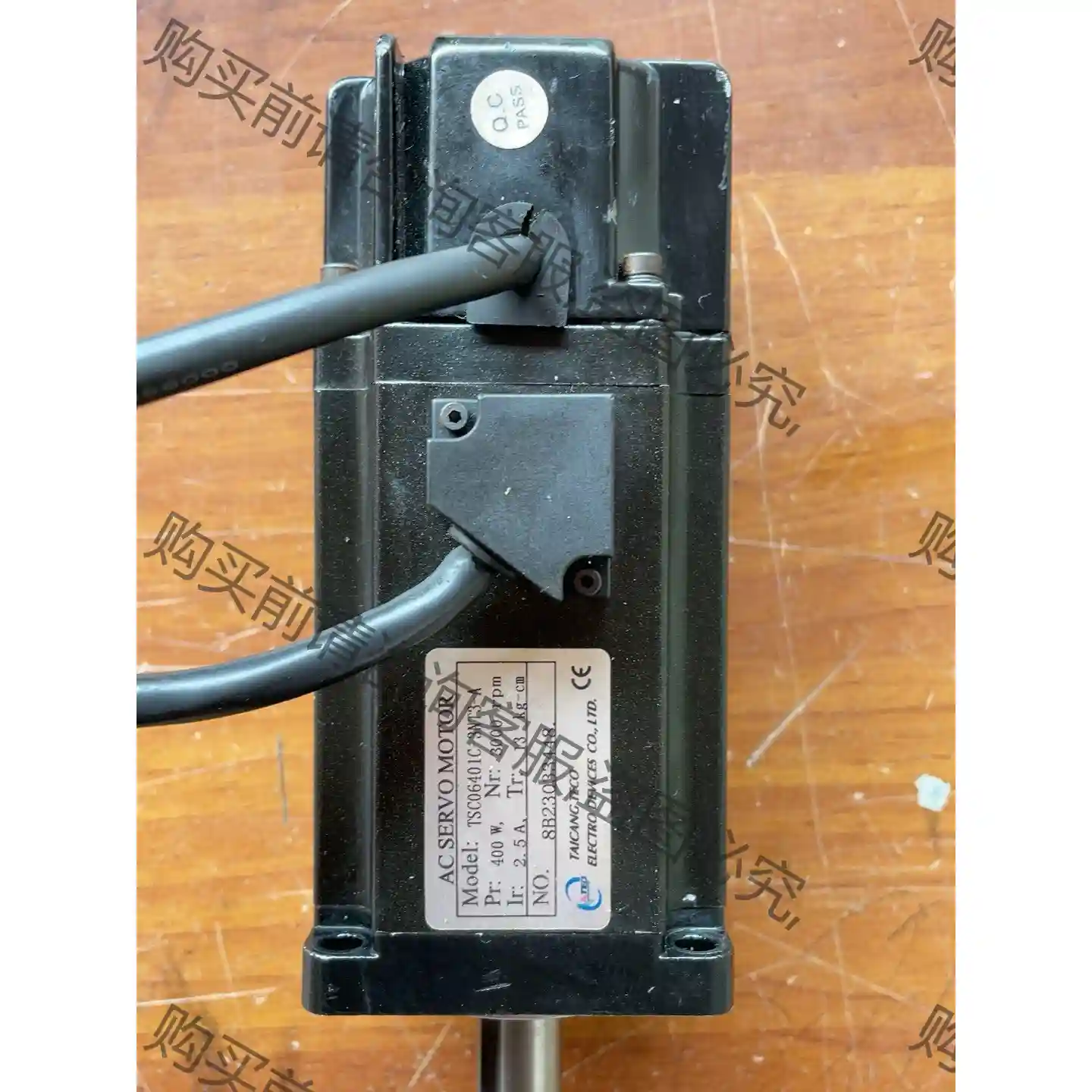 东元400W伺服电机 TSC6401C-3NT3 先议价 拆机货包好