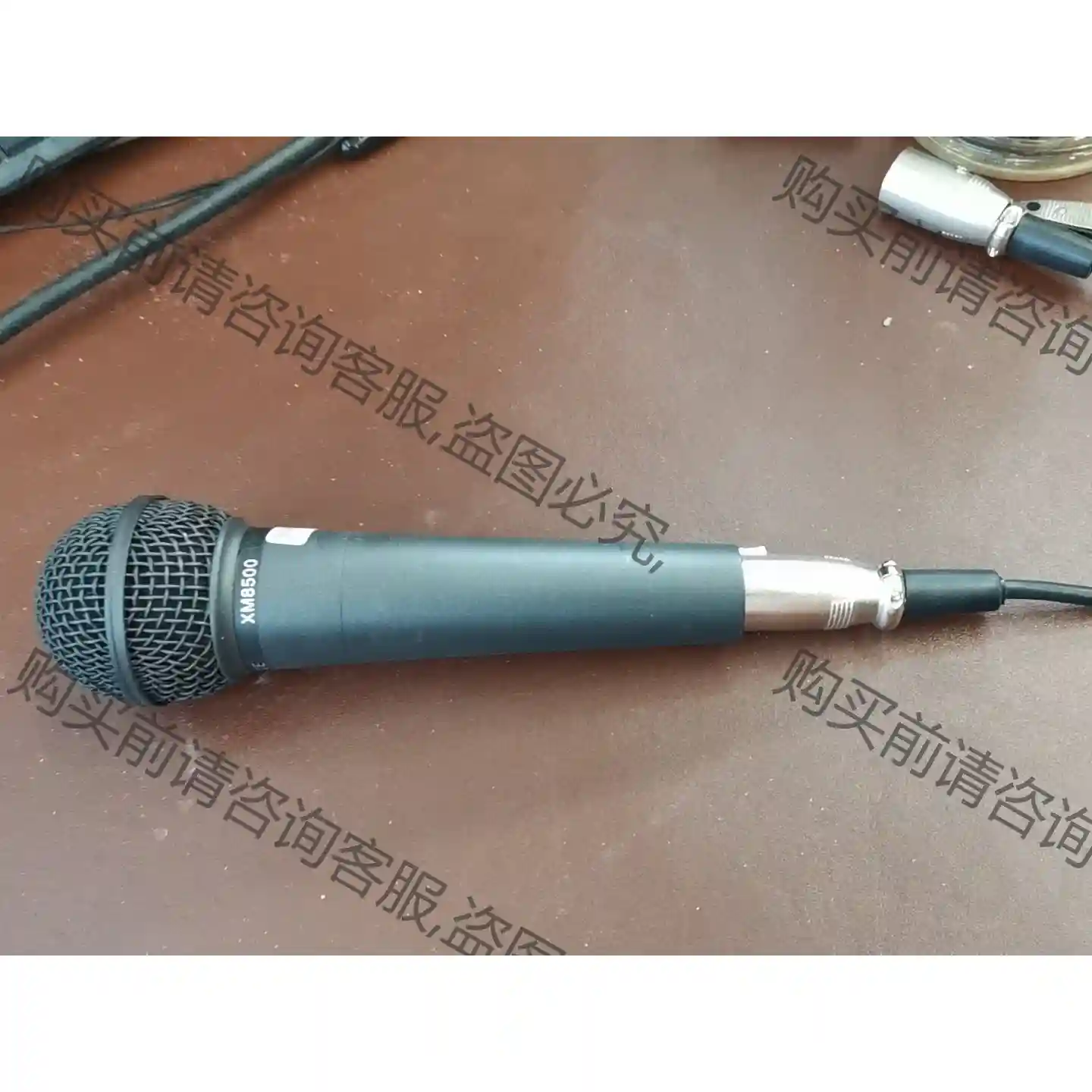 百灵达XM8500动圈话筒，正常使用，带线 先议价 拆机货包好