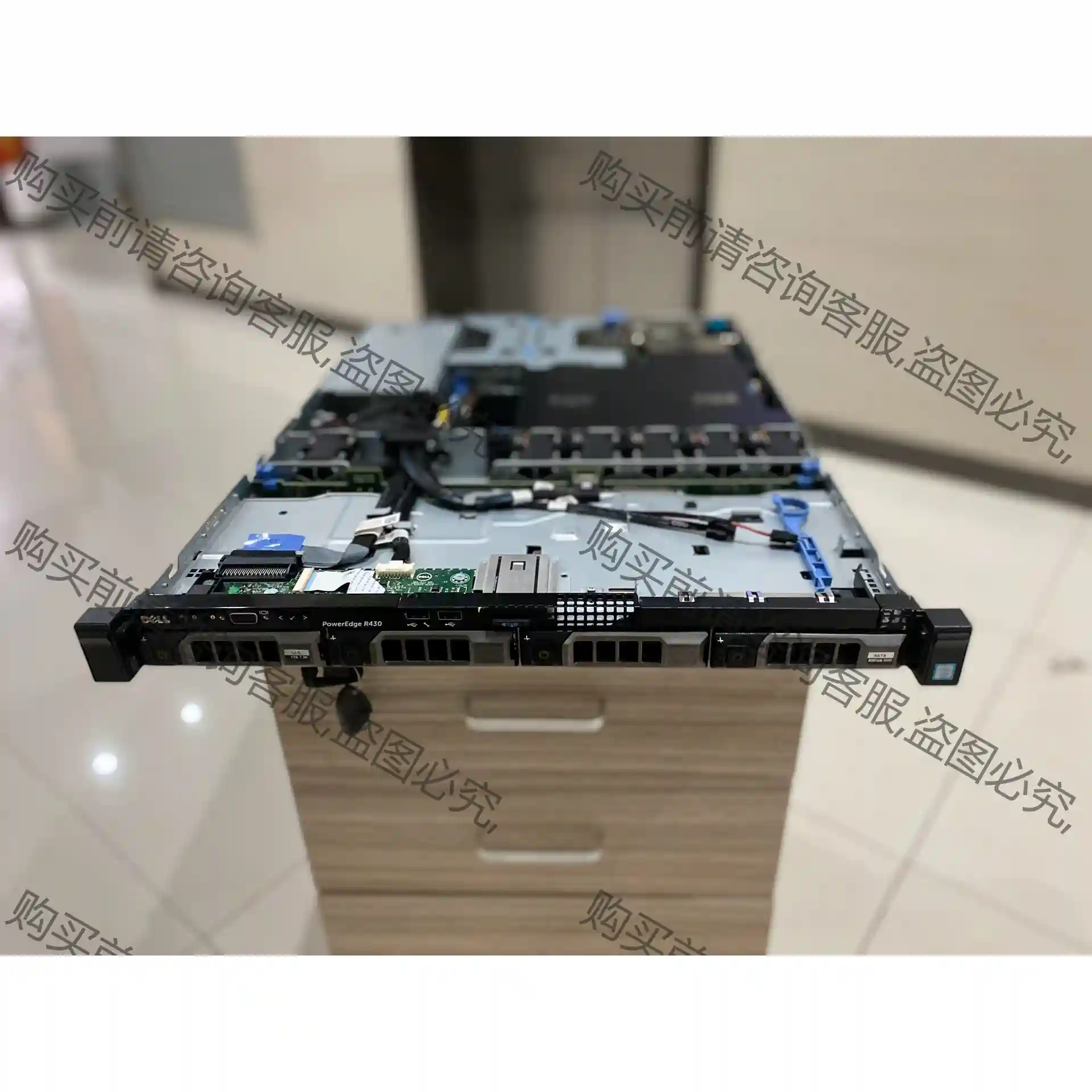 DELL R430服务器1U主机ERP虚拟存储办公静音R73 先议价 拆机货包