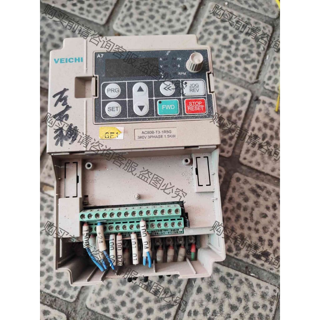 功能正常议价 伟创变频器AC8B-T3-1R5G