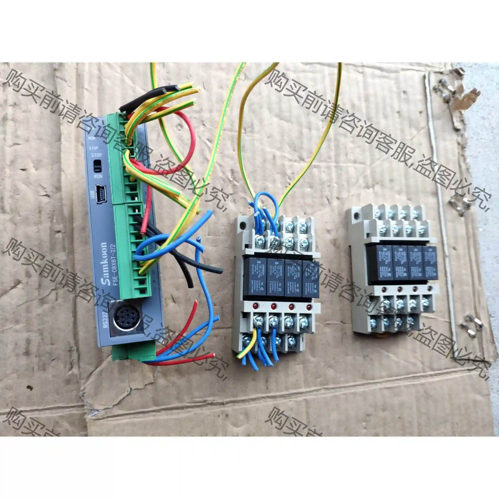 Samkoon PLC FSE-C8X8T-2/2 先议价 拆机货包好
