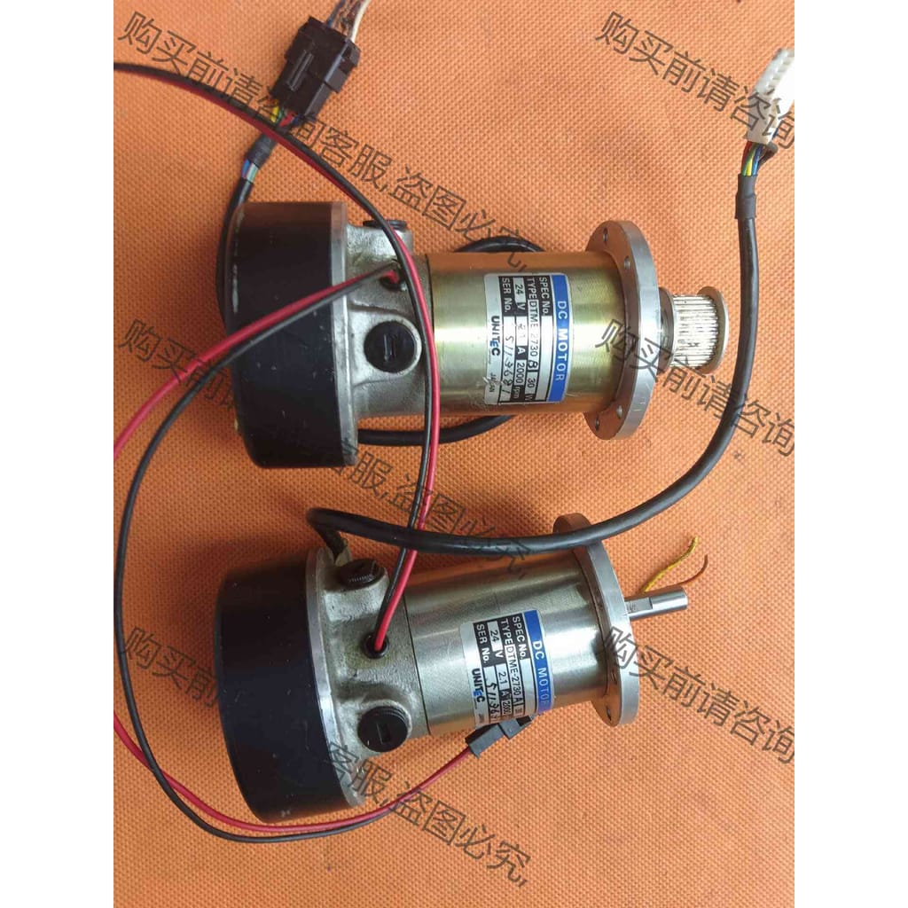 功能正常议价 24V30W2.1A2000转日本直流伺服电机DTME-27