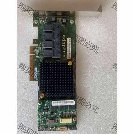 功能正常议价 原装Adaptec ASR-71605 1G缓存 16口阵列