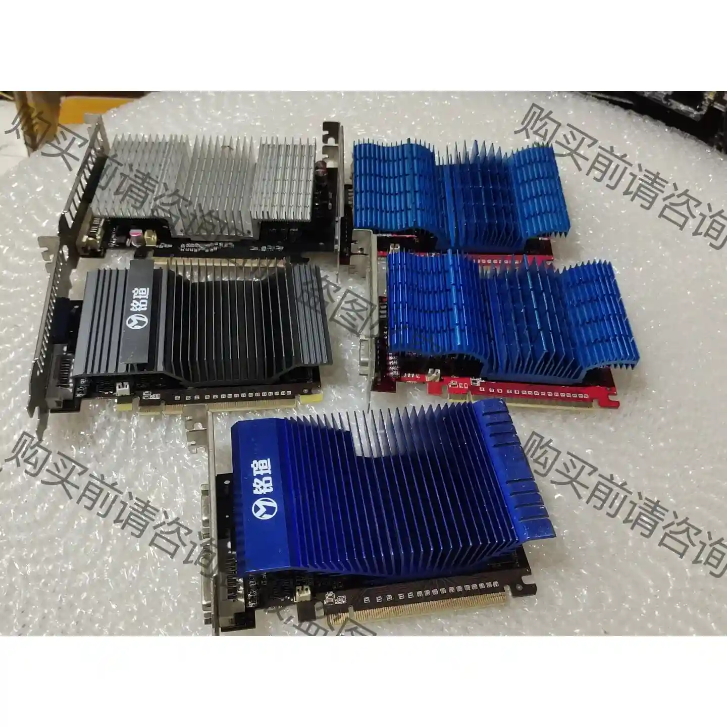 显卡 铭瑄gt210 tc512m 实物图 都是原装 先议价 拆机货包好