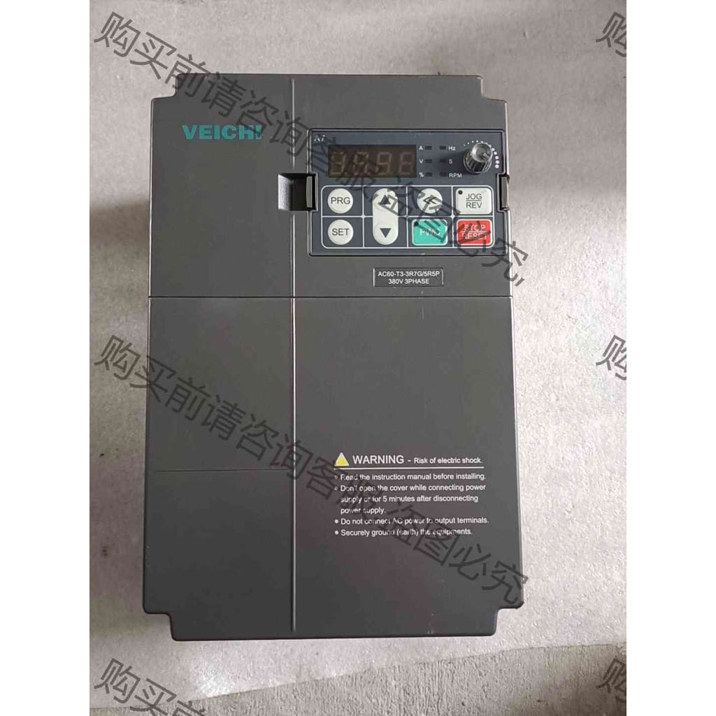 功能正常议价 纬创变频器AC60-T3-3R7G/5R5G 380V