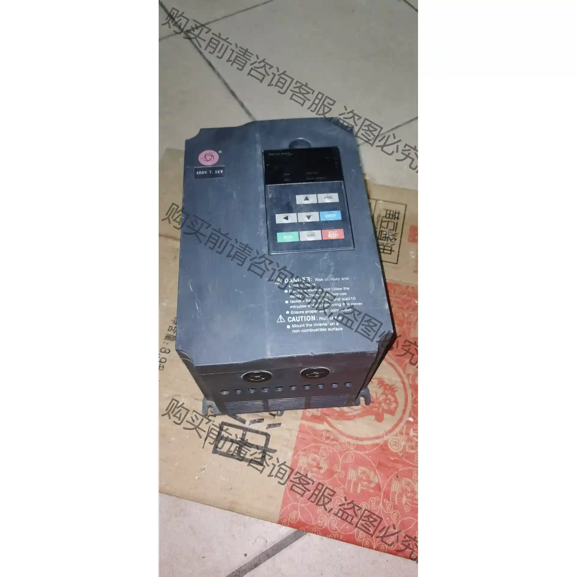 拆机众辰变频器H6000S-7R5G/11P 7.5/11 先议价 拆机货包好
