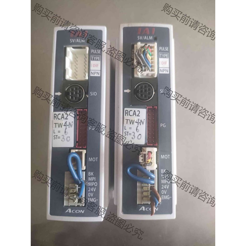 功能正常议价 拆机IAI电缸RCA2-TW4N-I-20-6-30-Al-