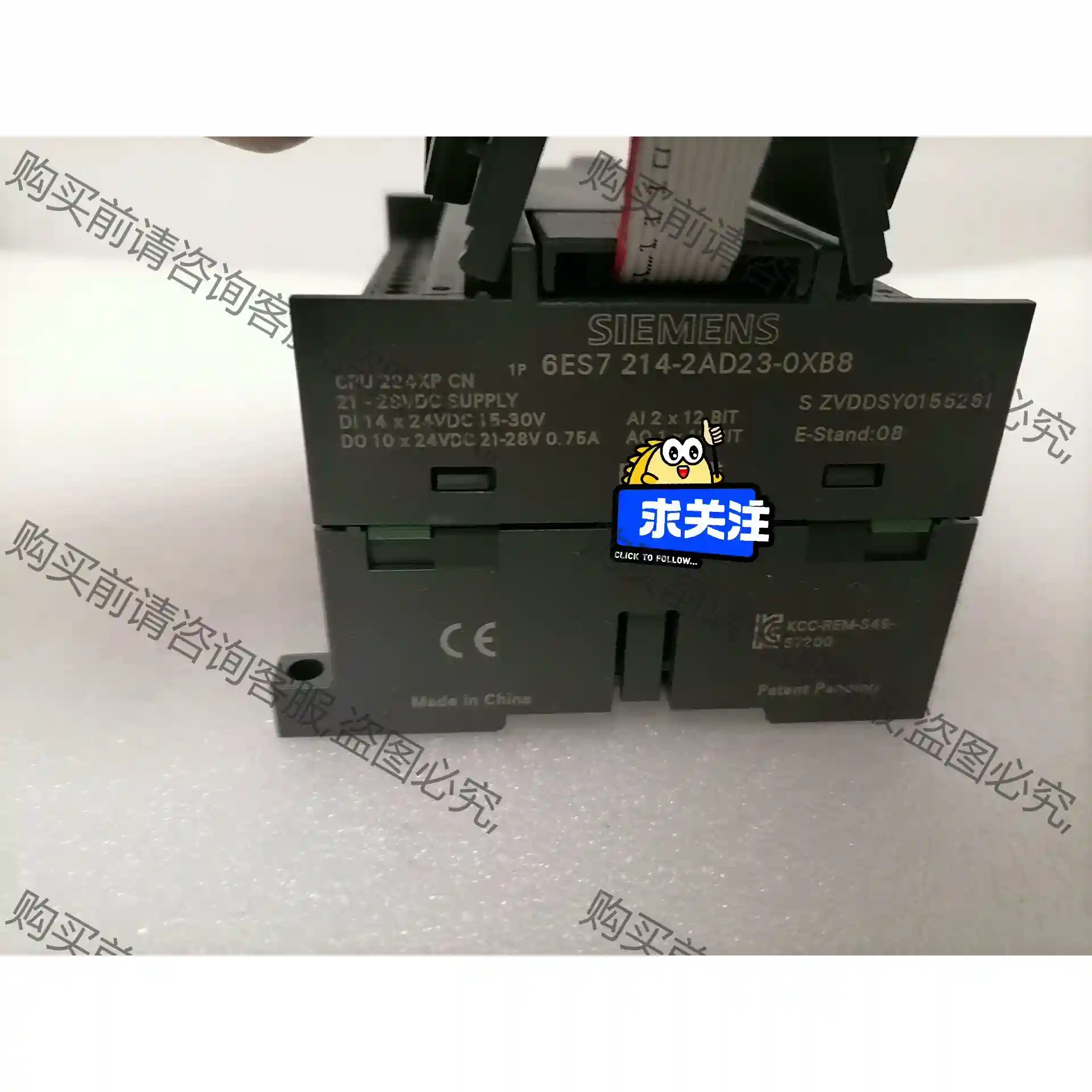 西门ziPLC。6ES7214-2AD23-0XB8 实物拍摄 先议价 拆机货包好