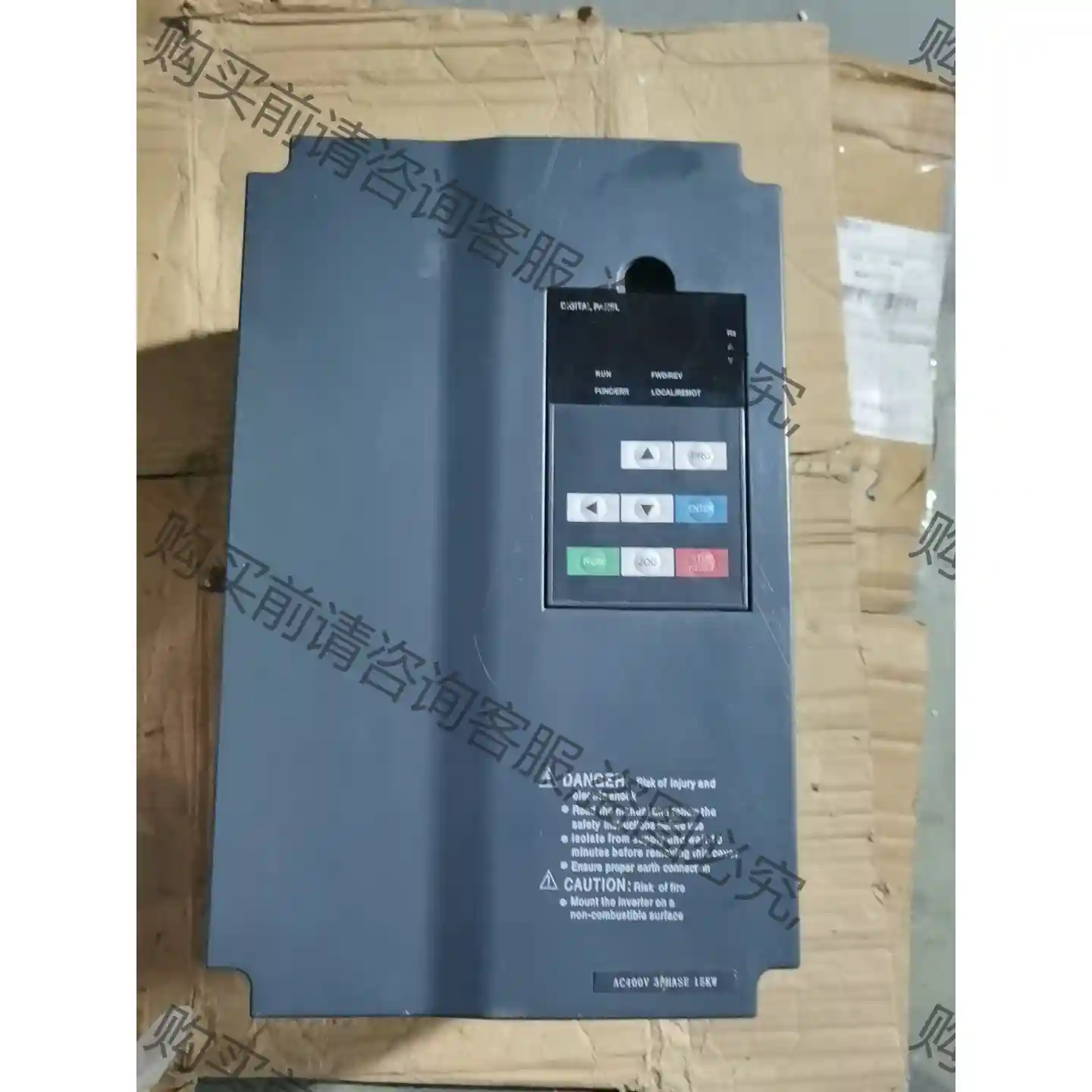 众辰15KW变频器Z8400T-15GNY.二手拆机件，功能 先议价 拆机货包