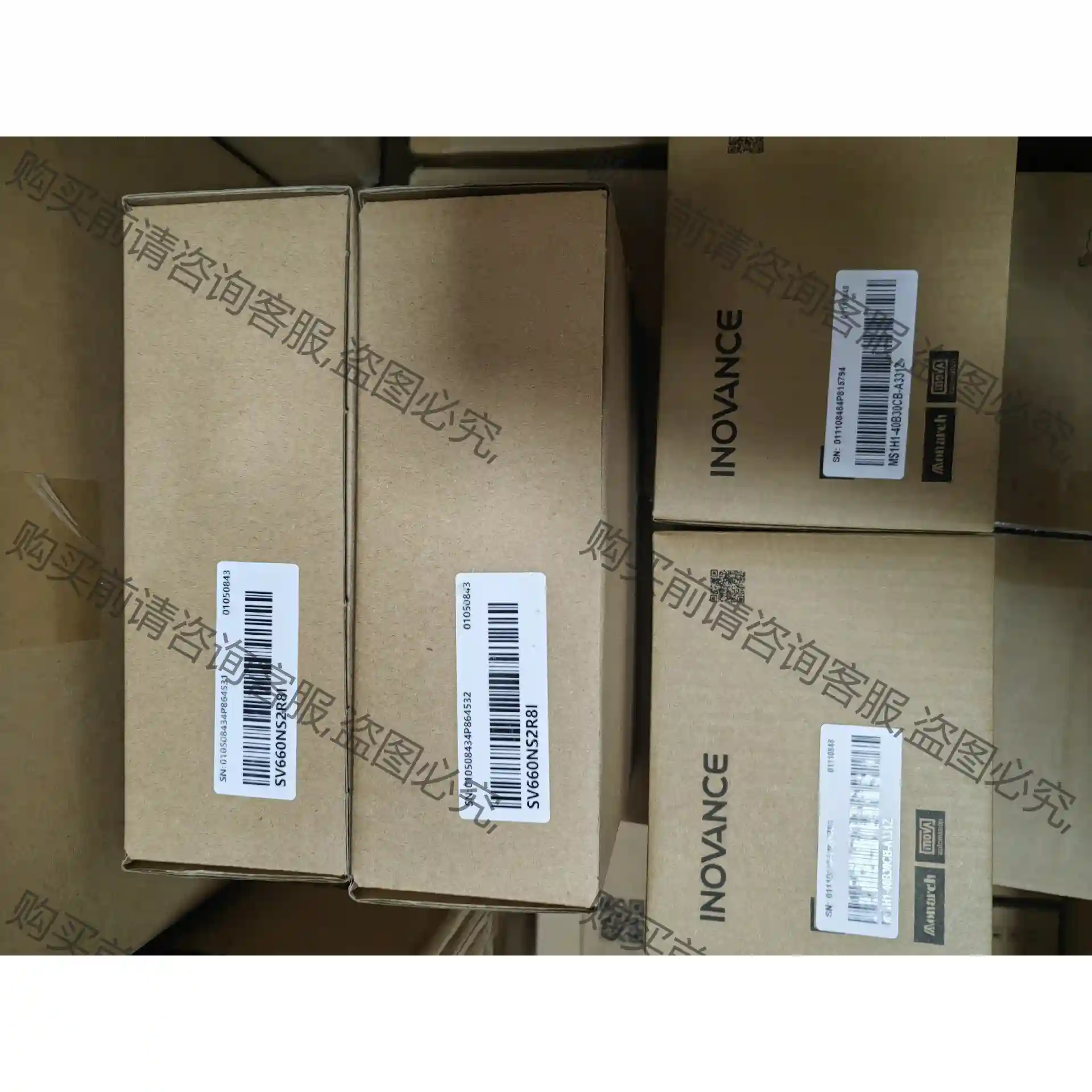 汇川400W伺服套装SV660NS2R8I，MSH1-40B 先议价 拆机货包好