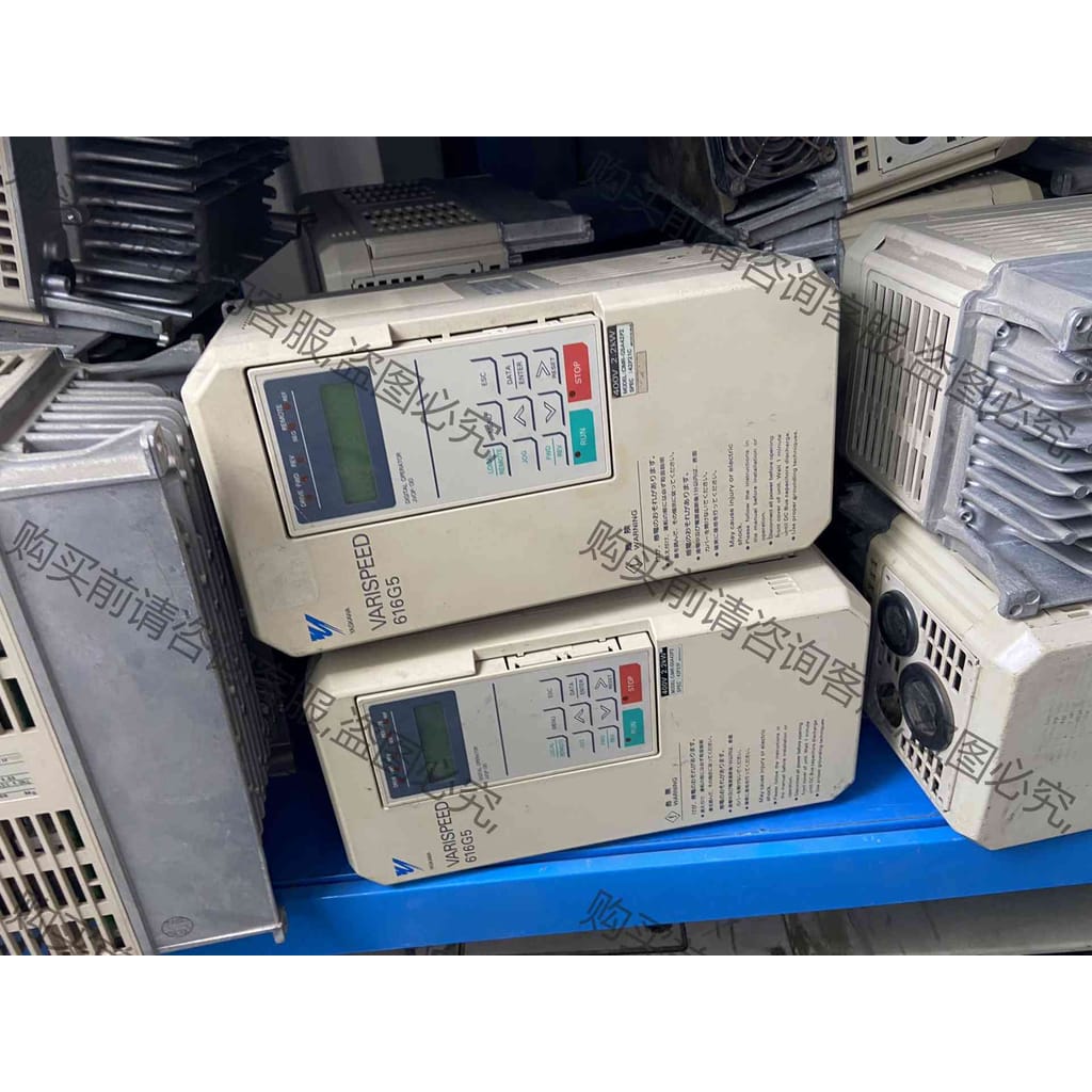 功能正常议价 安川616G5变频器CIMR-G5A42P2 380V 40