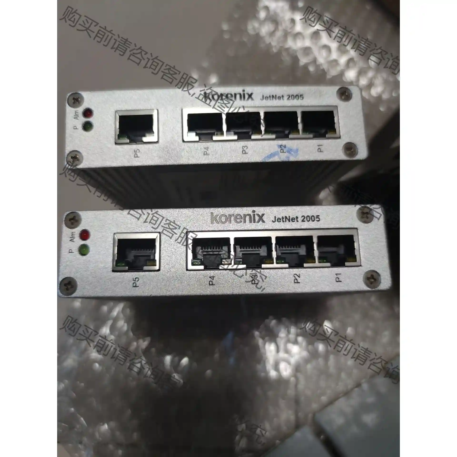 Korenix 科洛理思 JETNet 2005 两台 先议价 拆机货包好