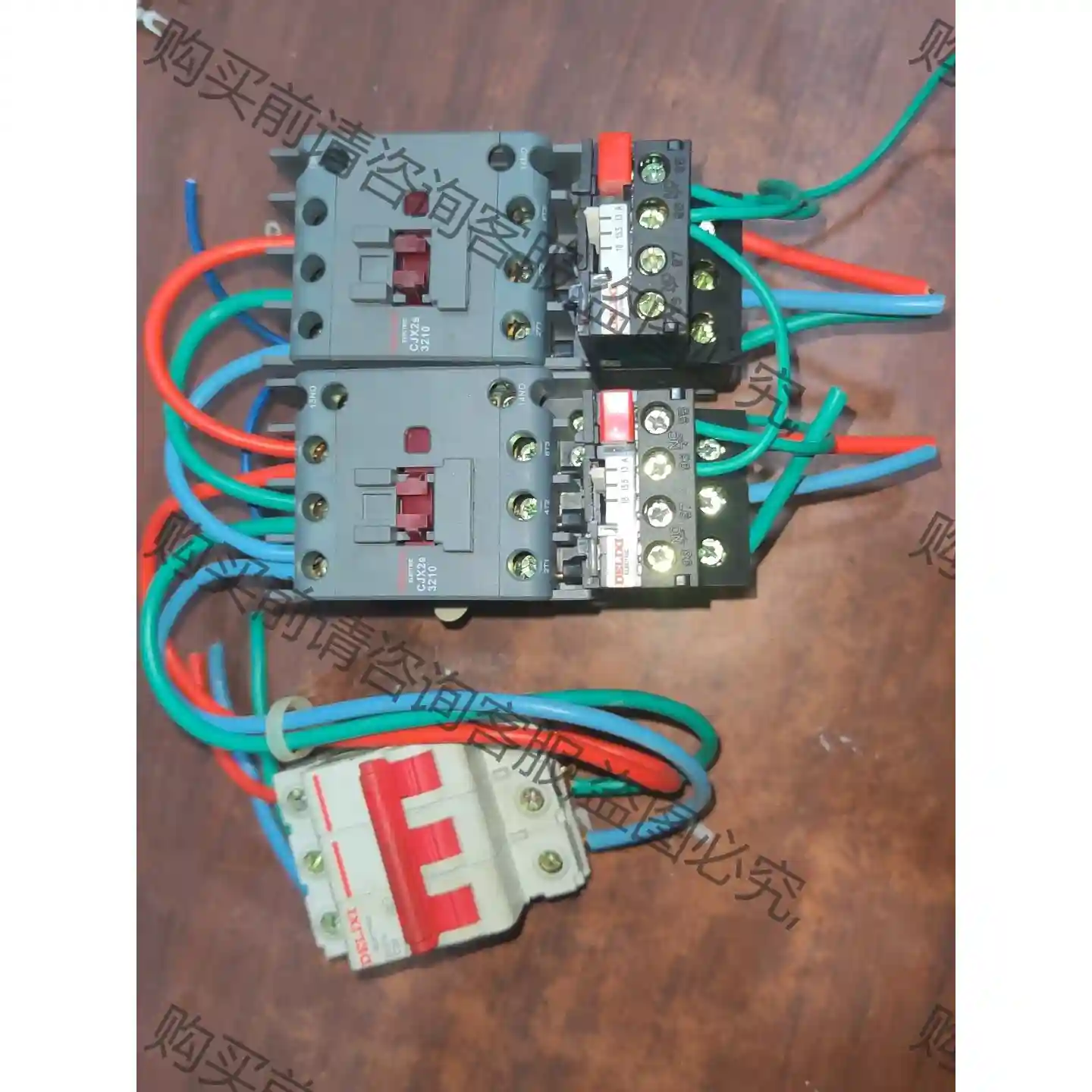 接触器 Cjx2s-1211 工程盛下来的 2 先议价 拆机货包好