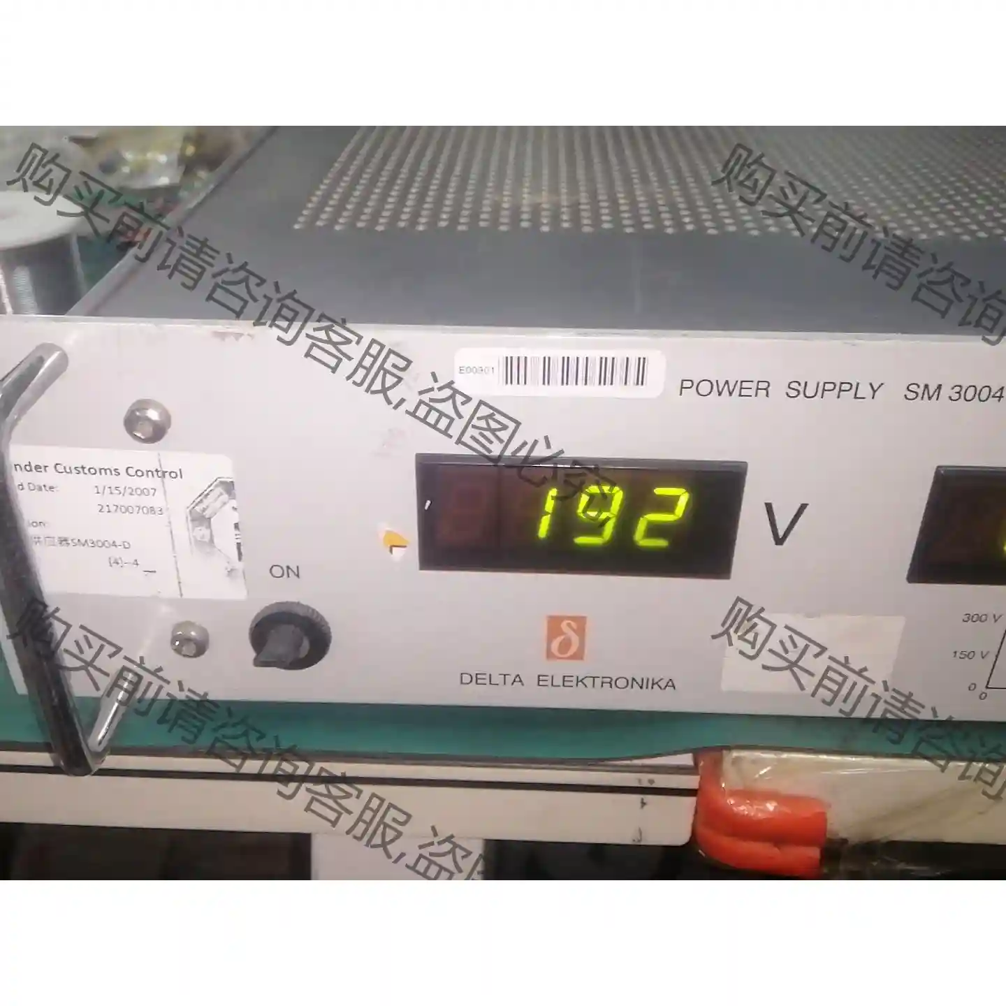 可调直流电源,进口直流电源,300V4A,SM3004-D荷 先议价 拆机货