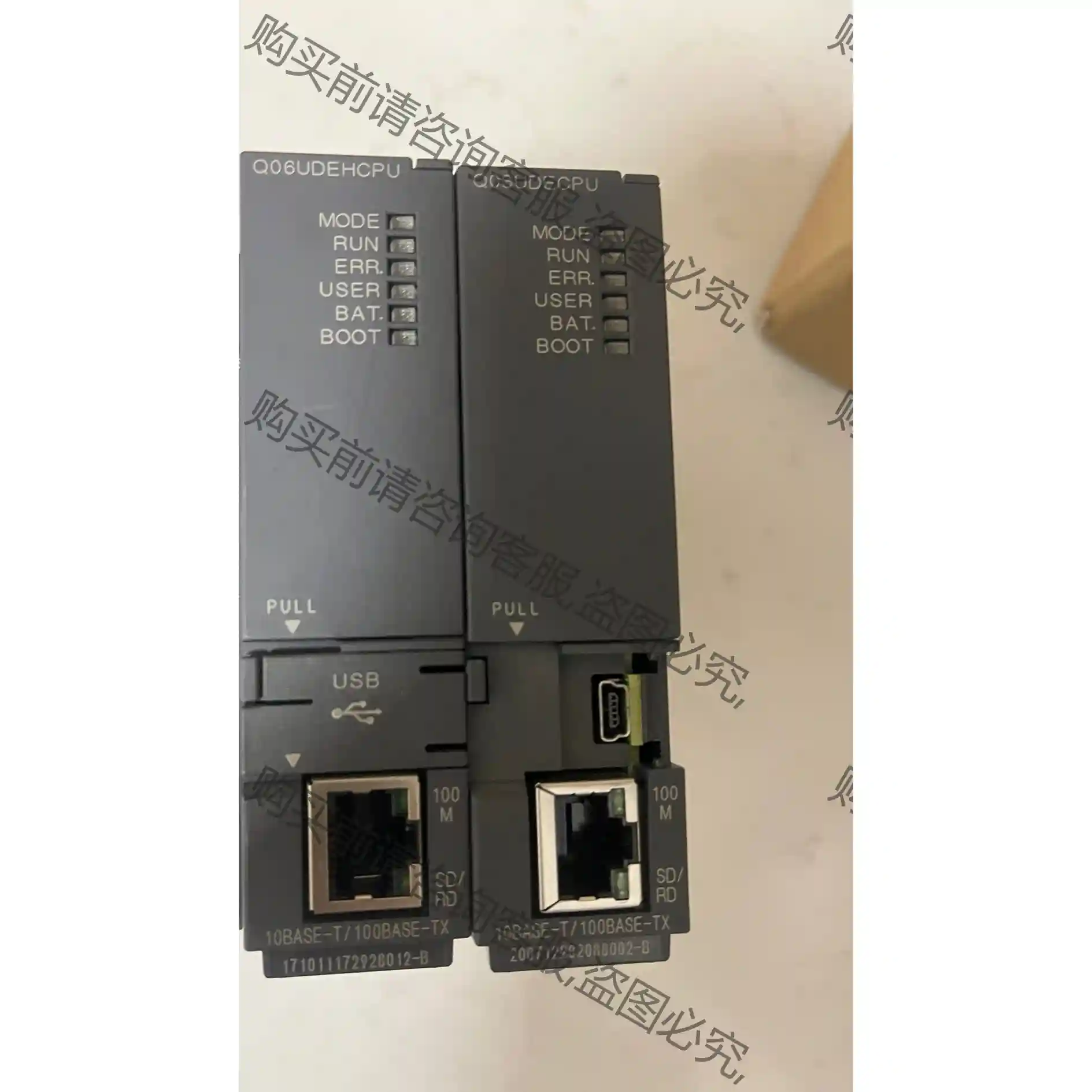 三菱 Q03UDECPU*3 Q06UDEHCPU*1成色如 先议价 拆机货包好